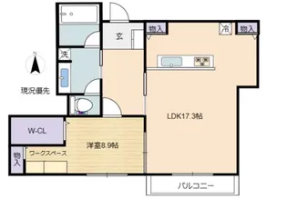 ソレアード泉【3階】の間取り