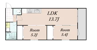 フローリア京都【3階】の間取り