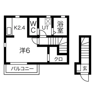 Soleil hina(ソレイユ ヒナ)III【2階】の間取り