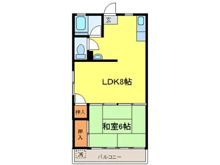 サイトウハイツ【1階】の間取り