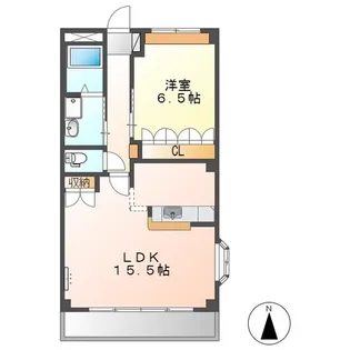 ピュアタウン Hatori【2階】の間取り