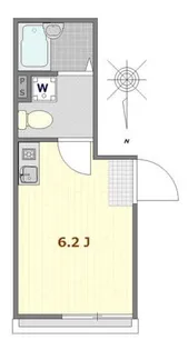 マーレ梅島【2階】の間取り