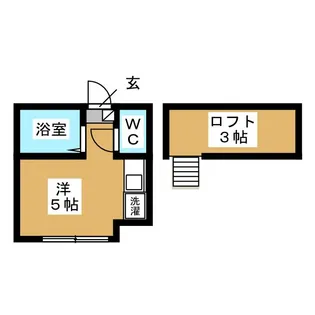 アセットホーム白楽A棟【1階】の間取り