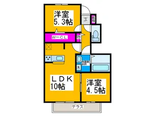 GRASMERE【1階】の間取り