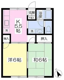 パレーシャルアスカ【0】【1階】の間取り
