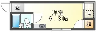 LUXES国泰寺【2階】の間取り