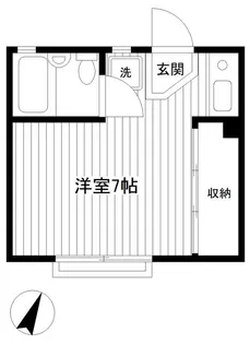 イヅメハイツ【1階】の間取り
