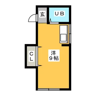 富士荘【1階】の間取り