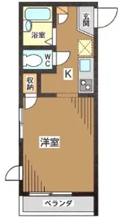 エクシヴ高田【3階】の間取り