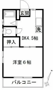 カルム深大寺【2階】の間取り