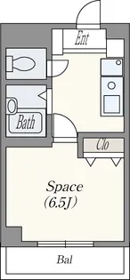 ブランベール有瀬【3階】の間取り