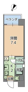 トーマス伊祖【2階】の間取り