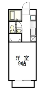メルベーユ・S【2階】の間取り