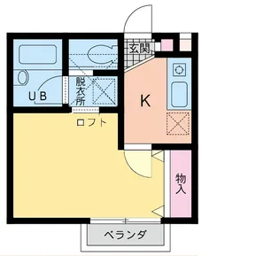レーヴ コート【1階】の間取り