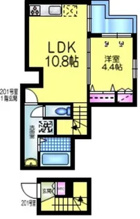 grande plage グランプラージュ【2階】の間取り