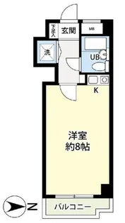 日神パレス中野【2階】の間取り