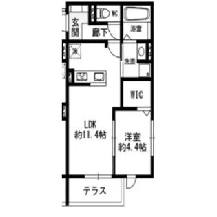 STELLA【2階】の間取り