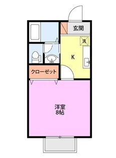 シティウイング【2階】の間取り