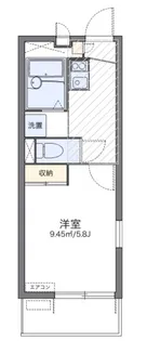 レオパレスシュペリュール【1階】の間取り