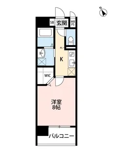 Prime尾ノ上【10階】の間取り