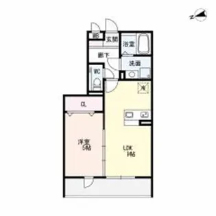 Court Akkino【2階】の間取り