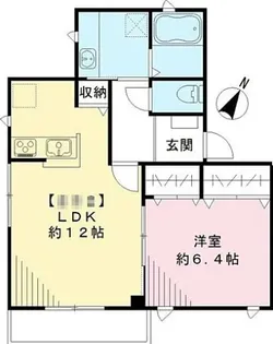 ポルトフィーノ【2階】の間取り