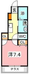 Al Sole(アルソーレ)【1階】の間取り