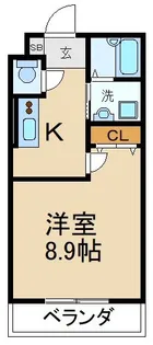 吉泉さくらマンション【1階】の間取り