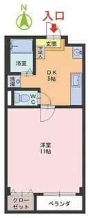 ヴィラ・エスポワール【1階】の間取り