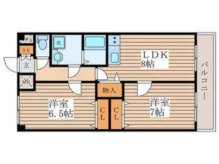 アンバ-ヴィレッジ阿佐ヶ谷#2【4階】の間取り