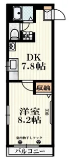 メゾン・ドゥ・エピ【2階】の間取り