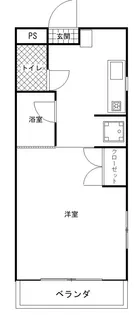 西田産業第6ビル【1階】の間取り