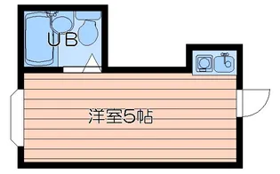 菅栄町レディースマンション【4階】の間取り
