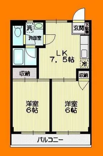 アーバンクレセント【1階】の間取り