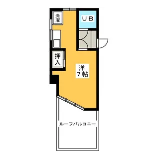 安藤ハイツ【4階】の間取り