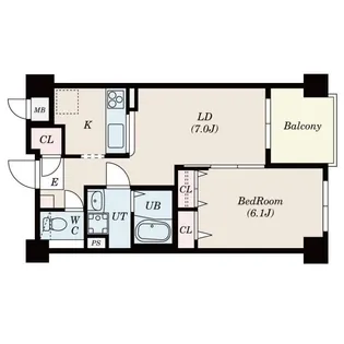 カーサヴェルデ【2階】の間取り