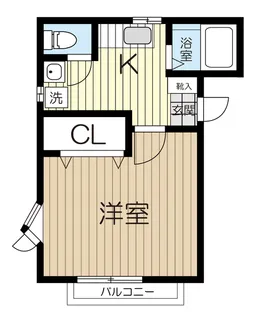 カーサ宮町【2階】の間取り