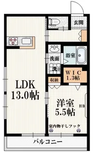 ル・ノアージュ【2階】の間取り