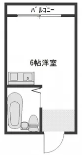 メゾンド大宮【1階】の間取り