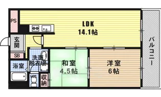 第8柴田ビル【8階】の間取り