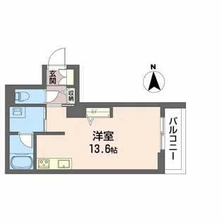 シャーメゾン月の杜【2階】の間取り
