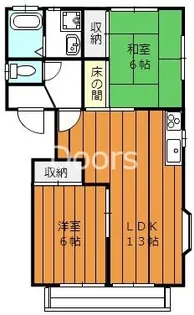 ロイヤルパレスI【2階】の間取り