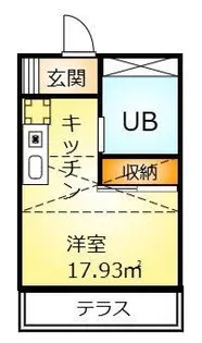 ガーデンリリー習志野【2階】の間取り