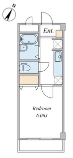 滝不動駅前ビル【4階】の間取り