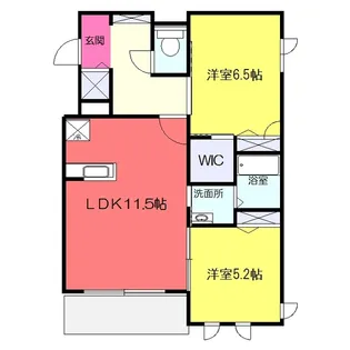 アルベージュ【1階】の間取り