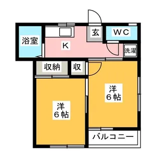 メゾン柴又【2階】の間取り