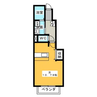 フォーリスト清水【2階】の間取り