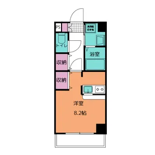 ステージ鵜の森【5階】の間取り