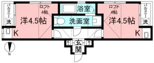 セイワハイツ・1【2階】の間取り