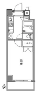 スカイコート田園調布【4階】の間取り